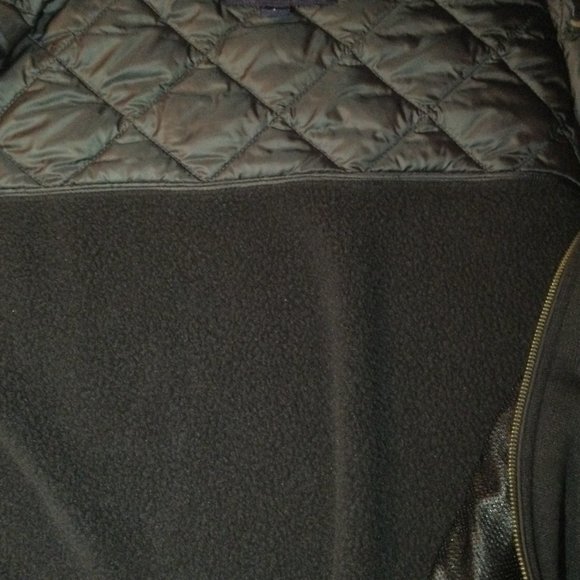 Lands' End Wool/Puffer Blend Jacket - Picture 3 of 7